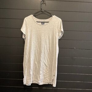 T-shirt  Dress by GAP HEATHER GRAY SIZE LARGE